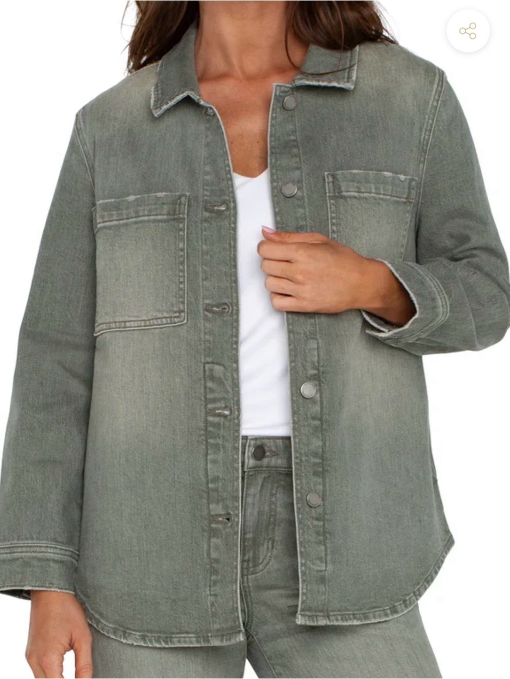 Women’s Liverpool Denim Shacket